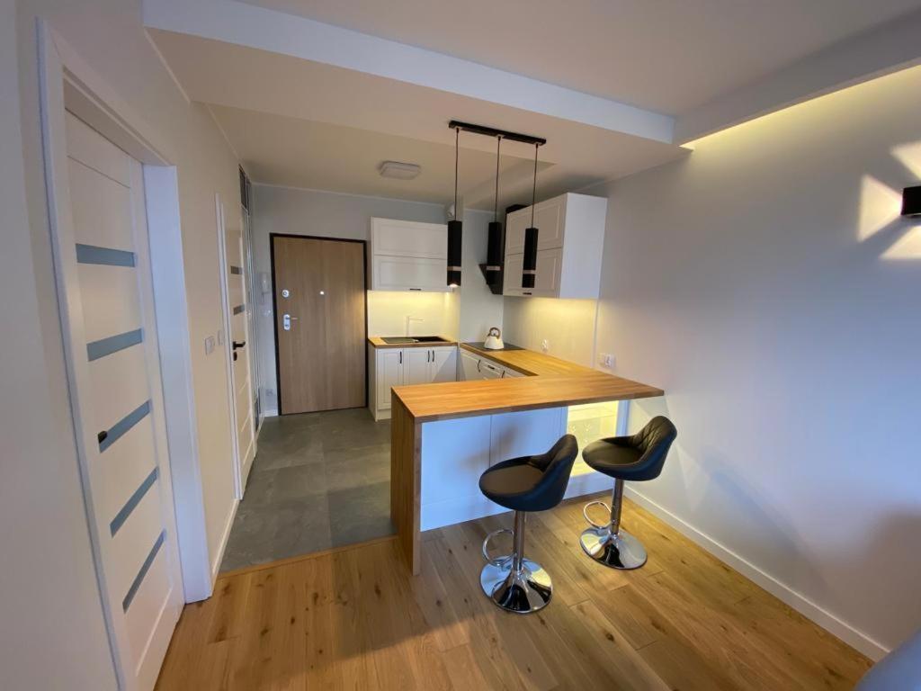 Apartament Aura Rybaki Gdansk Bagian luar foto